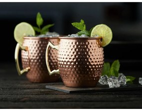 Căni arămii 2 buc. din oțel 400 ml Moscow Mule – Lyngby Glas