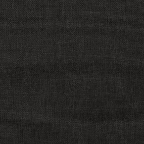 Fotoliu rabatabil cu 2 locuri, negru, material textil 1, Negru