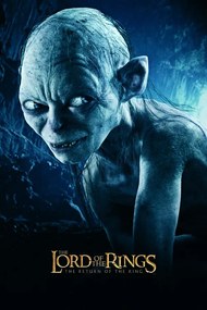 Poster de artă Stăpânul Inelelor - Gollum