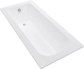 Mexen Vega cadă dreptunghiulară 180 x 80 cm, albă - 55011808000