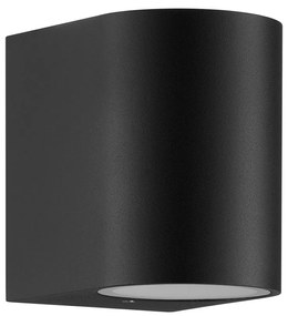 Aplica de Perete Exterior, Protectie IP44, Dion Single Negru
