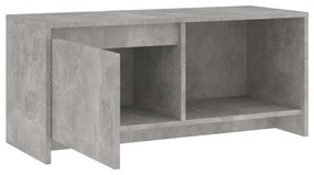 Comoda TV, gri beton, 90x35x40 cm, PAL 1, Gri beton