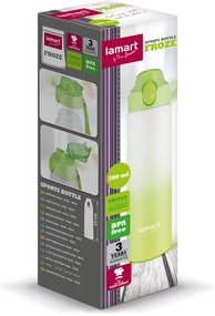 Sticlă sport Lamart LT4056 Froze 0,7 l, verde