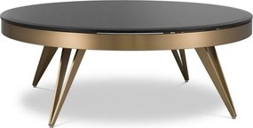 Masuta de cafea design LUX Rocco, alama 115222 HZ