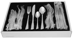 Set tacâmuri Kinghoff KH 1512, 24 piese, Pentru 6 persoane, Oțel inoxidabil, Argint
