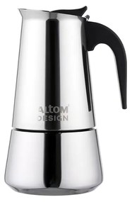 Espressor aragaz Arlo, inox, 9 portii, 450 ml
