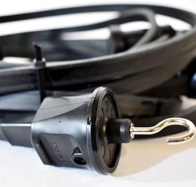 Șir decorativ exterior GIRLANDA 6,5 m 5xE27/15W/230V IP44