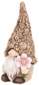 Decorațiuni de grădină Elf floare, 11 x 9 x 21 cm,poliresină