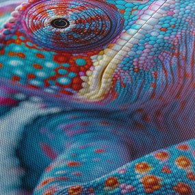 Tablou - Cameleon colorat (120x50 cm)
