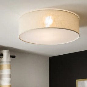 Plafonieră SIRJA DOUBLE 4xE27/15W/230V d. 45 cm crem