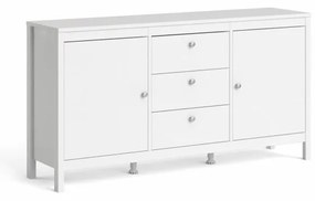 Tvilum Bufet alb cu 3 sertare SALOMO