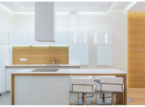 Lustra cu 4 pendule design modern ROBBY alb