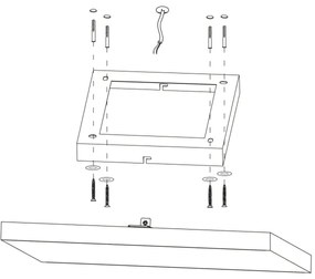 Plafonieră LED RGBW dimabilă TURCONA-Z LED/16W/230V Eglo 900057