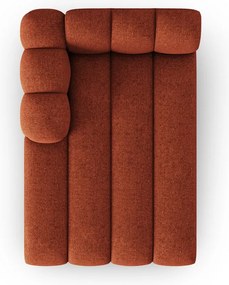 Șezlong cărămiziu (cu colț pe partea stângă ) Lupine – Micadoni Home