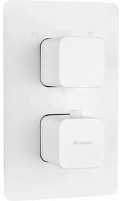 Corp incastrat pentru baterie dus Deante Box alb