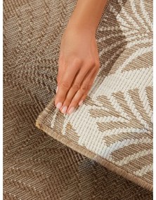 Covor pentru exterior și interior bej/fildeș 200x290 cm Duet Liora – NORTHRUGS