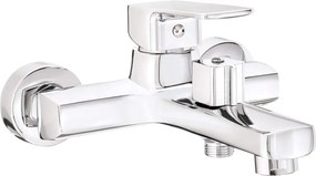 Maro Baterie pentru cadă, montare pe perete Finisaj: Crom BLO_010M