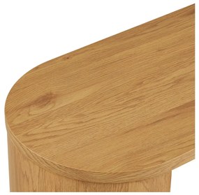 Bibione masă consolă naturală, 38x114x75 cm