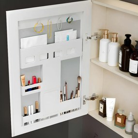 Set mobilier de baie cu lavoar Denver 60cm Creme
