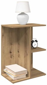 vidaXL Noptiere 2 buc Stejar artizanal 46,5x29x61 cm Lemn prelucrat