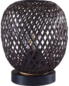 Lampă de masă ZANZIBAR 1xE27/20W/230V d. 18 cm bambus