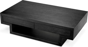 Masuta LUX stil avangardist Rialto, gri carbune