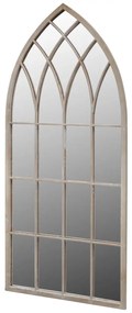 vidaXL Oglindă de grădină arcadă gotică 50x115 cm interior &amp; exterior