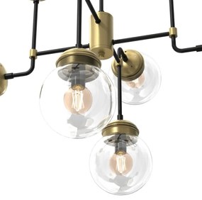 Lustră pe tijă HYDRO 8xE14/60W/230V