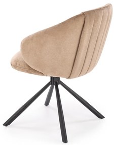 Scaun rotativ K533 stofa cappucino