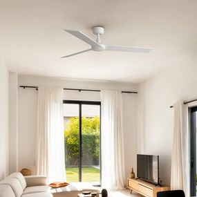 Ventilator tavan smart sistem TUYA si telecomanda RUDDER 3 L alb/frasin