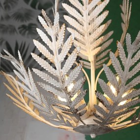 Lustră pe lanț FELCE 5xE14/6W/230V crem ONLI