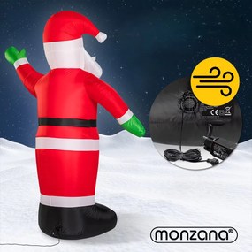 Deuba Moș Crăciun gonflabil XXL