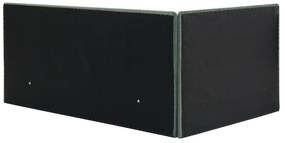 Pat matrimonial 110 cm Optoman (verde) (cu somieră și saltea) (cu sp. depozitare). 1098579
