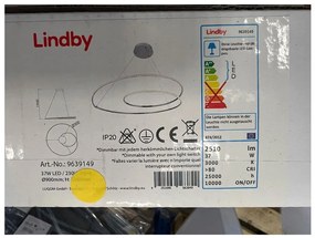 Lustră LED dimabilă pe cablu LUCY LED/37W/230V Lindby