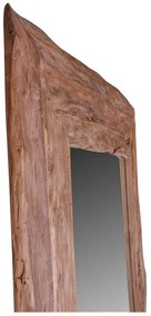 Granada Oglindă antică, lemn de tec, natural, 101x180 cm