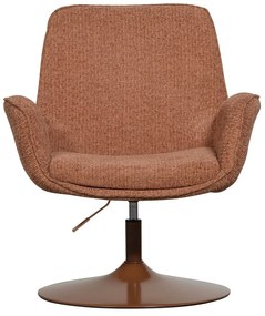 Fotoliu portocaliu cu șezut cu înălțime ajustabilă Marten – WOOOD