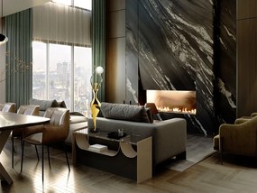 Figurina decorativa, Lampa de masa El Arbol auriu