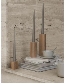 Sfeșnice 3 buc. din lemn Dreva – Blomus