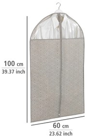 Husă protecție haine Wenko Business, 100 x 60 cm, bej