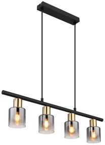 Lustră pe cablu Globo 54310-4H HOLLSY 4xE14/25W/230V