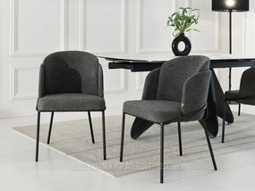 Scaun Conor (grafit + negru). 1111010