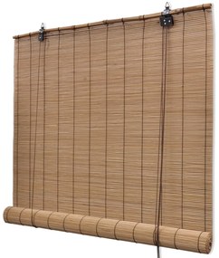 241328 vidaXL Jaluzele rulabile, 120 x 160 cm, bambus natural