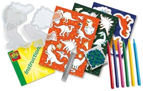Set creativ - Autocolante dinozauri