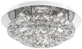 Plafoniera moderna cristal led 28W Quentin 83399203 Nova Luce