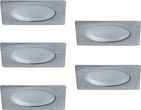 Paulmann 93587 - SET 5x Lampă încastrată LED 5xLED/0,4W/12V/230V 2700K