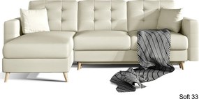 Colțar lemn masiv Extensibil Oslo 250x162cm Ladă Depozitare Personalizabil - Sawana 14, Universal
