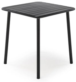 Masa patrata Bosco neagra L70 cm