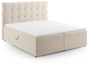 Pat boxspring Bali 140x200 cm catifea