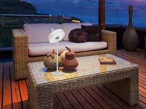 Lampa LED portabila iluminat decorativ IP54 JIGRA alba
