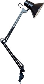 Osram - Lampă de birou cu clemă PANAN 1xE27/11W/230V neagră